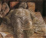 Andrea Mantegna Foreshortened Christ oil on canvas